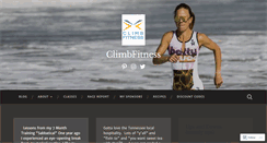 Desktop Screenshot of climbfitness.com